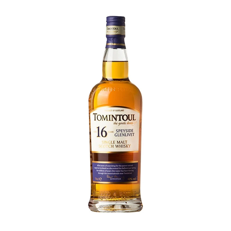 Tomintoul Speyside Glenlivet Single Malt Scotch Whisky 16 YO