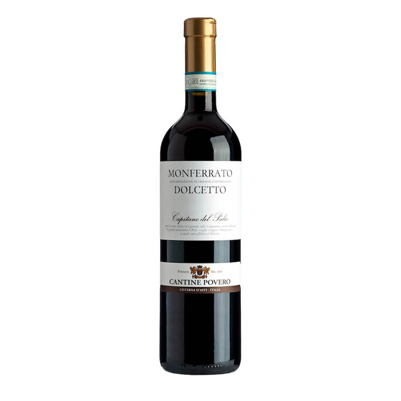 Вино Cantine Povero Dolcetto Monferrato DOC Capitano