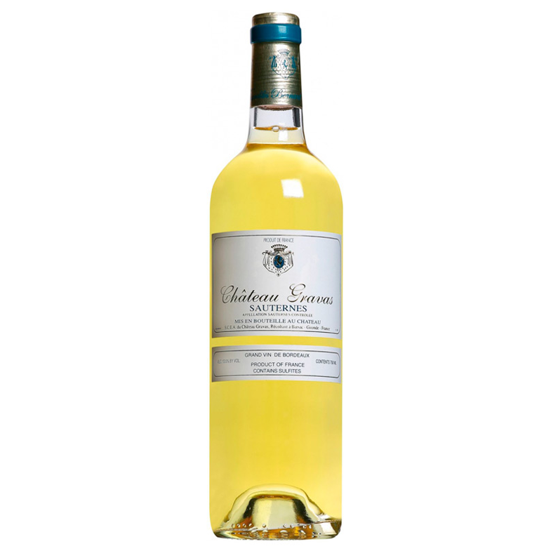 Вино Chateau Gravas, Sauternes AOC