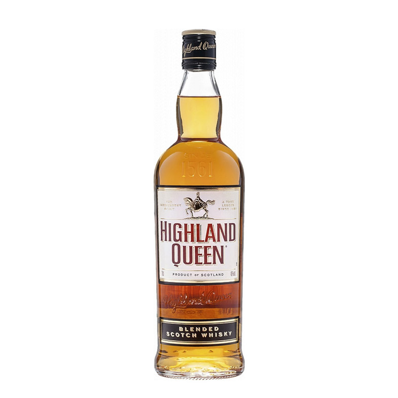 Highland Queen 3 yo blended malt scotch whisky