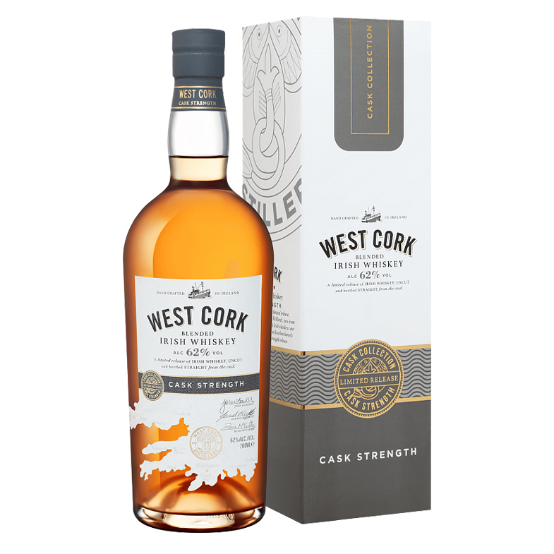 West Cork Cask Strength Blended Irish Whiskey