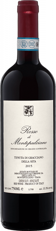 Вино Rosso di Montepulciano DOC Tenuta di Gracciano Della Seta 2022 0.75 л