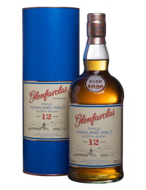 Виски Glenfarclas 12 years 43% 0,7 л