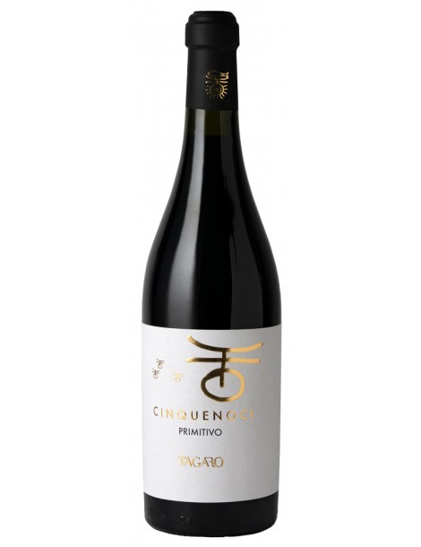 Вино Tagaro Cinquenoci Primitivo 2020 15% 0,75 л