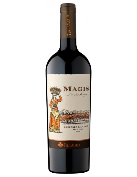 Вино TerraMater Magis Cabernet Sauvignon Limited Reserve 2020 14,5% 0,75 л