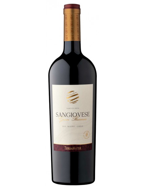 Вино TerraMater Sangiovese Gran Reserva 2020 15% 0,75 л