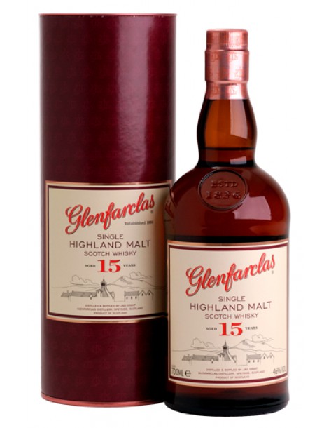 Виски Glenfarclas 15 years 46% 0,7 л