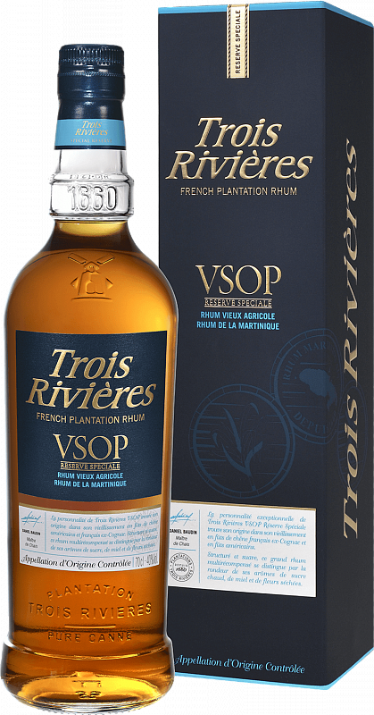 Ром Reserve Spécial Trois Rivières VSOP (gift box) 0.7 л