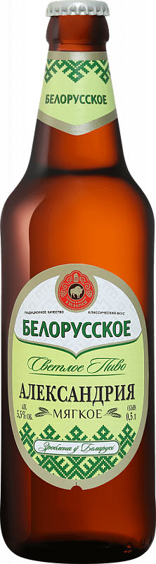 Пиво Belorusskoye Aleksandrya Myagkoye 0.5 л