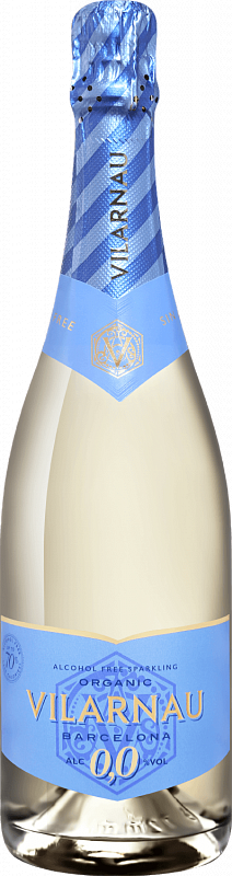 Безалкогольное вино Vilarnau Organic White 0,0 0.75 л
