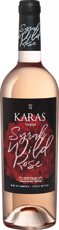 Вино Karas Syrah Wild Rose Tierras de Armenia 2020 0.75 л