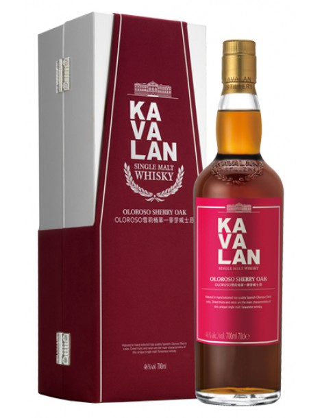 Виски Kavalan Oloroso Sherry Oak 46% 0,7 л