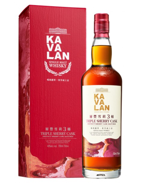 Виски Kavalan Triple Sherry Cask 40% 0,7 л