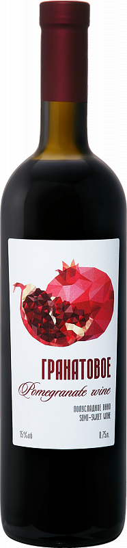 Фруктовое вино Pomegranate Wine Ohanyan Brandy Company - 0.75 л