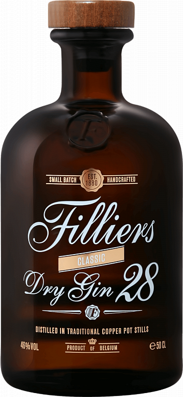 Джин Filliers Dry Gin 28 Classic 0.5 л