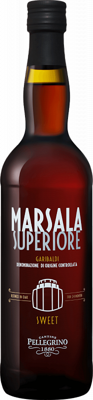 Марсала Marsala Superiore Sweet Ambra Marsala DOC Carlo Pellegrino - 0.75 л