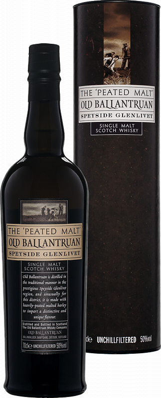 Виски Old Ballantruan Speyside Glenlivet Single Malt Scotch Whisky (gift box) - 0.7 л