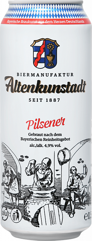 Пиво Altenkunstadt Pilsener 0.5 л