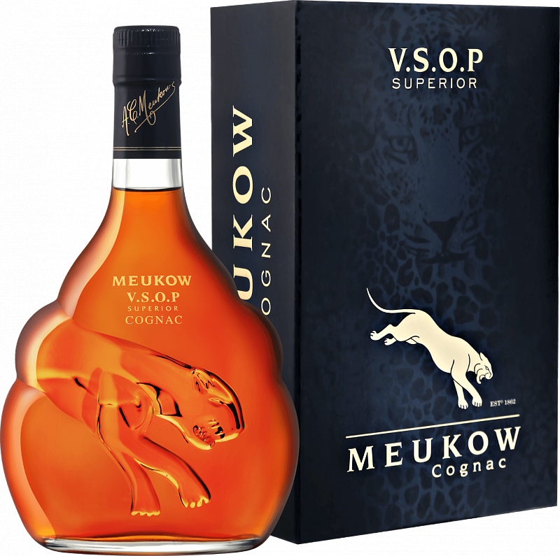 Коньяк Meukow Cognac VSOP Superior (gift box) - 0.5 л