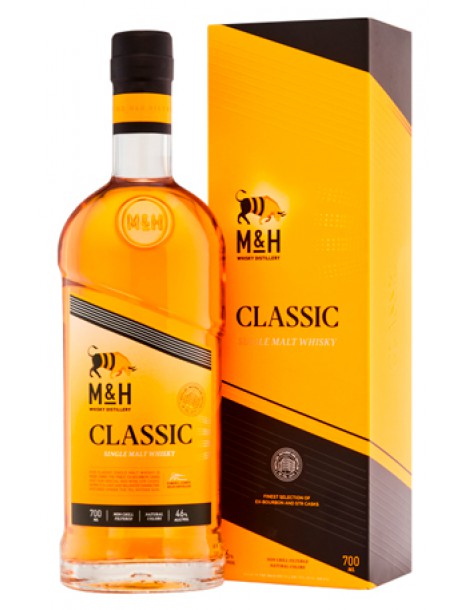 Виски M & H Classic 46% 0,7 л