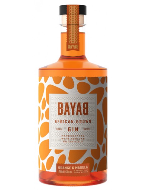 Джин BAYAB Orange & Marula Gin 43% 0,7 л