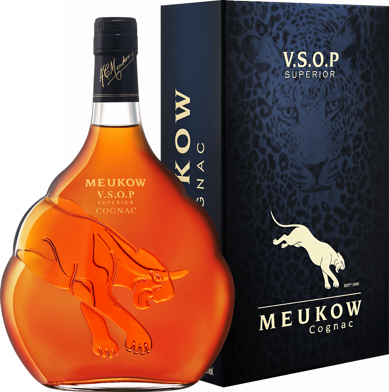 Коньяк Meukow Cognac VSOP Superior (gift box) - 0.7 л