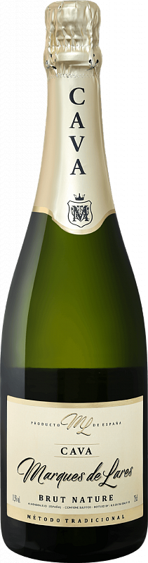 Игристое вино Marques de Lares Brut Nature Cava DO Lopez Morenas - 0.75 л