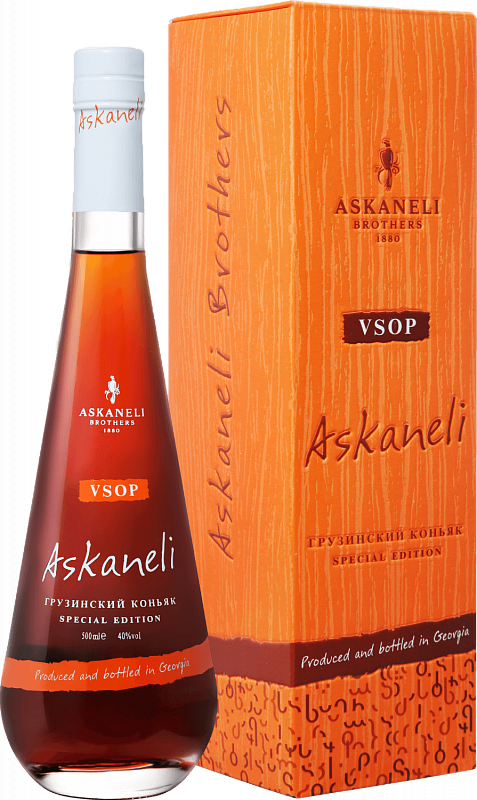 Коньяк Askaneli VSOP (gift box) - 0.5 л
