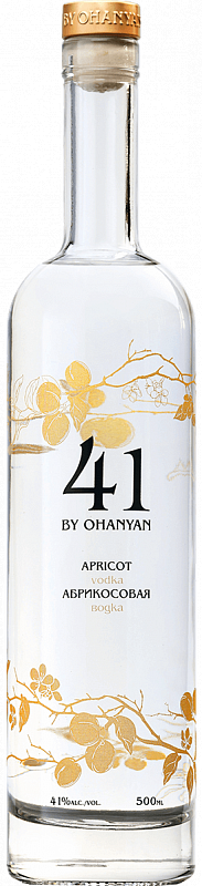 Дистиллят 41 By Ohanyan Apricot Vodka 0.5 л