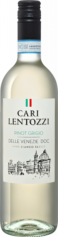 Вино Cari Lentozzi Pinot Grigio delle Venezie DOC Villa Degli Olmi 2022 0.75 л