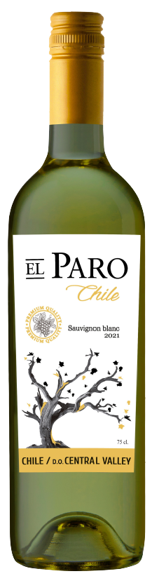 Вино El Paro Sauvignon Blanc Central Valley DO Vina del Pedregal 2021 0.75 л