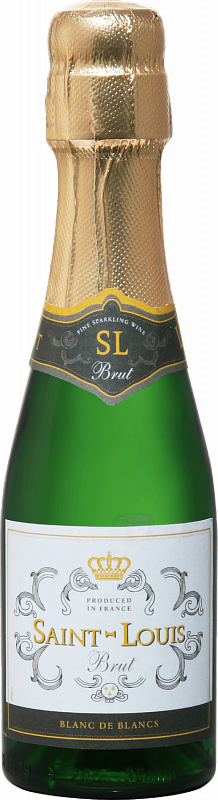 Игристое вино Saint Louis Blanc de Blancs Barton & Guestier 0.2 л