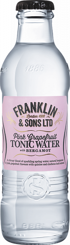 Тоник Franklin & Sons Pink Grapefruit with Bergamot Tonic Water 0.2 л
