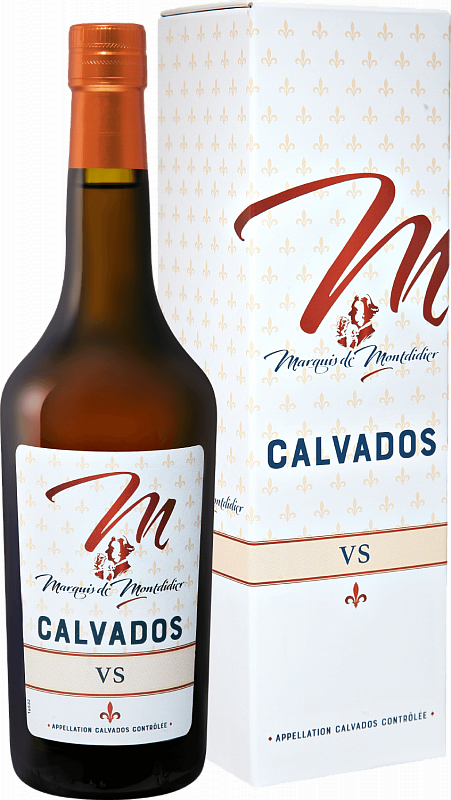 Кальвадос Marquis de Montdidier VS Calvados AOC (gift box) - 0.7 л