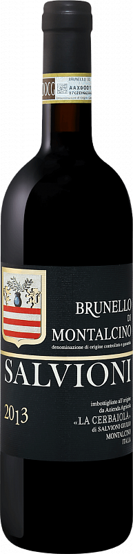 Вино Salvioni Brunello di Montalcino DOCG La Cerbaiola 2018 0.75 л