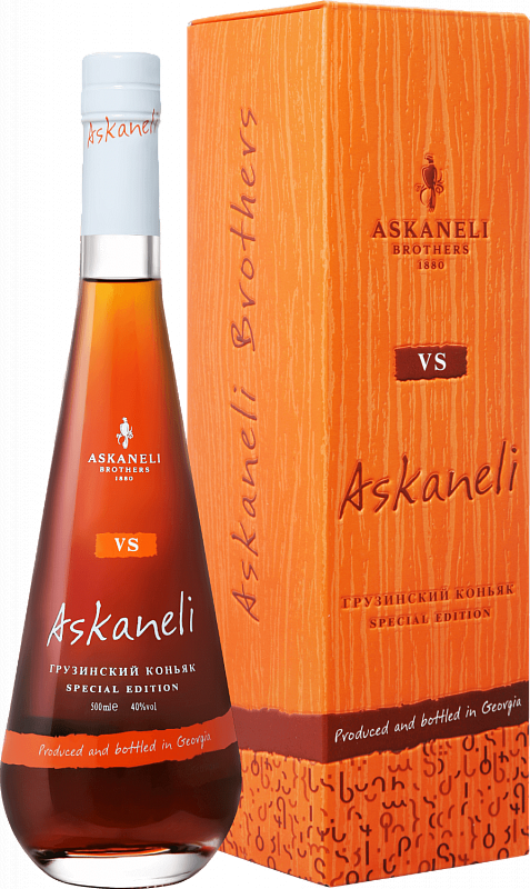 Коньяк Askaneli VS (gift box) - 0.5 л