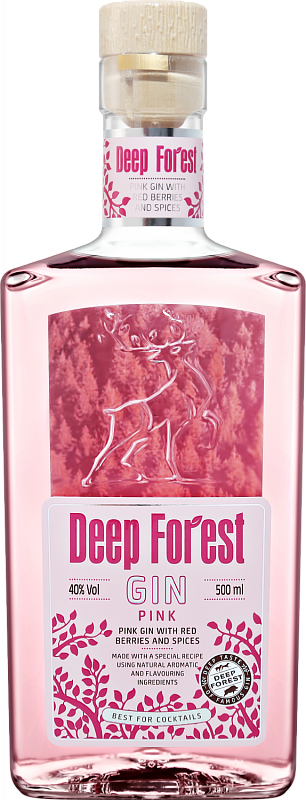 Джин Deep Forest Gin Pink 0.5 л