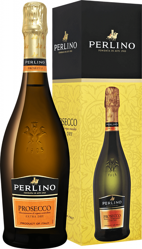 Игристое вино Perlino Prosecco DOC (gift box) - 0.75 л