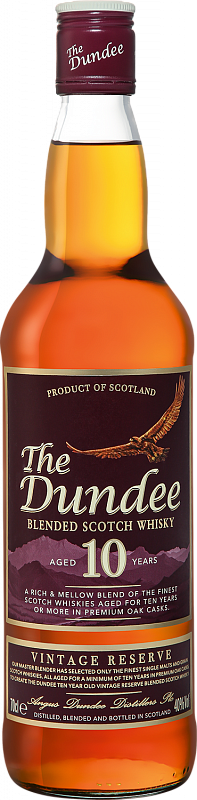 Виски The Dundee Blended Scotch Whisky 10 y.o. 0.7 л