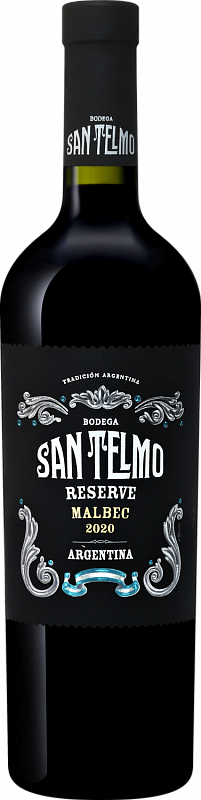 Вино San Telmo Malbec Reserve Bodega San Telmo 2020 0.75 л