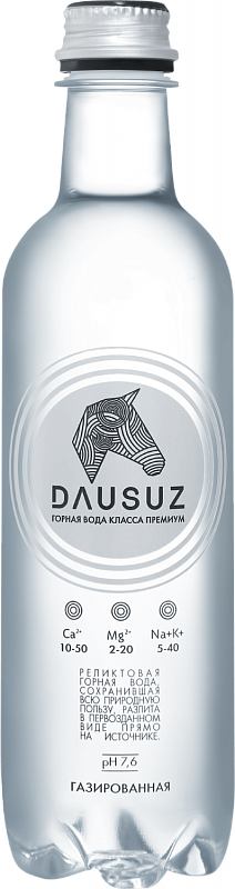 Вода Dausuz Sparkling Water 0.5 л