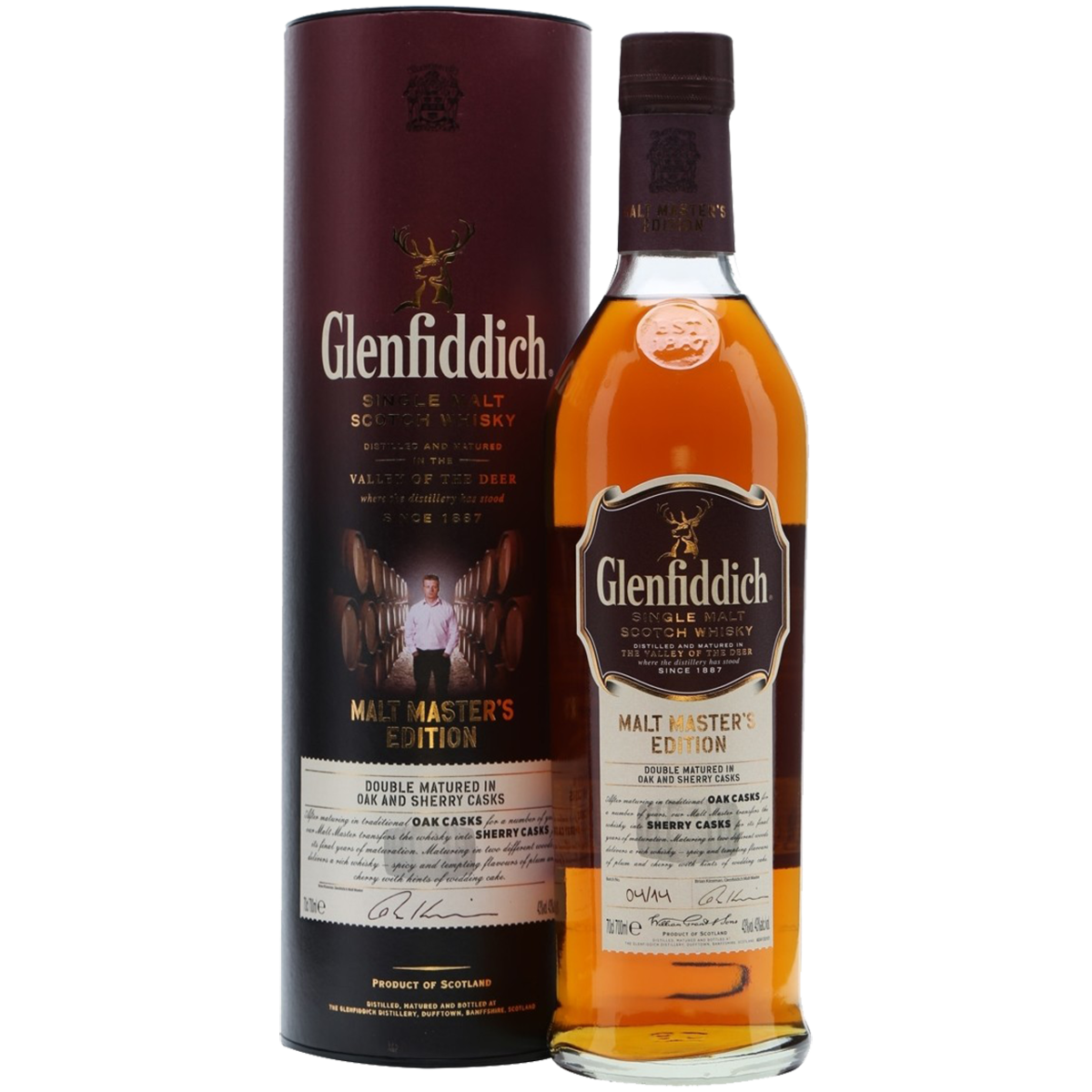 Виски Glenfiddich Malt Masters Edition 0,7 л в подарочной упаковке