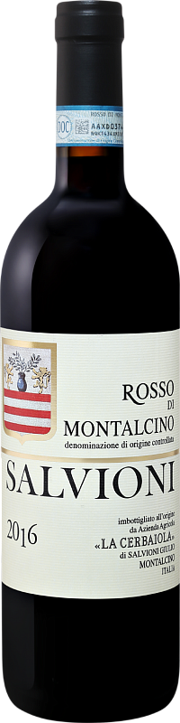 Вино Salvioni Rosso di Montalcino DOC La Cerbaiola 2021 0.75 л