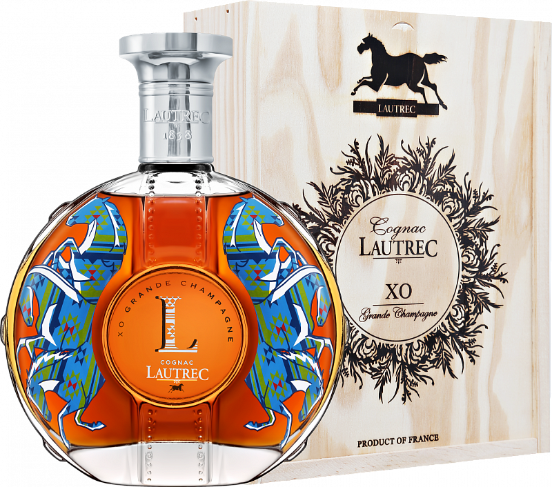 Коньяк Lautrec Cognac XO Grande Champagne Premier Cru (gift box) - 0.7 л