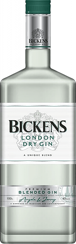 Джин Bickens London Dry Gin 1 л