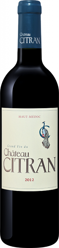 Вино Chateau Citran Haut-Medoc AOC 2012 0.75 л