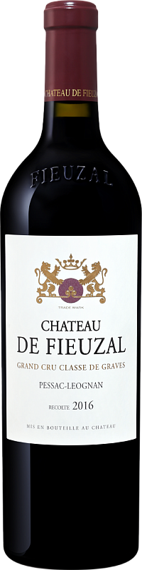 Вино Chateau de Fieuzal Pessac-Leognan AOC 2016 0.75 л