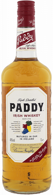 Виски Paddy Old Irish Whiskey 0.7 л