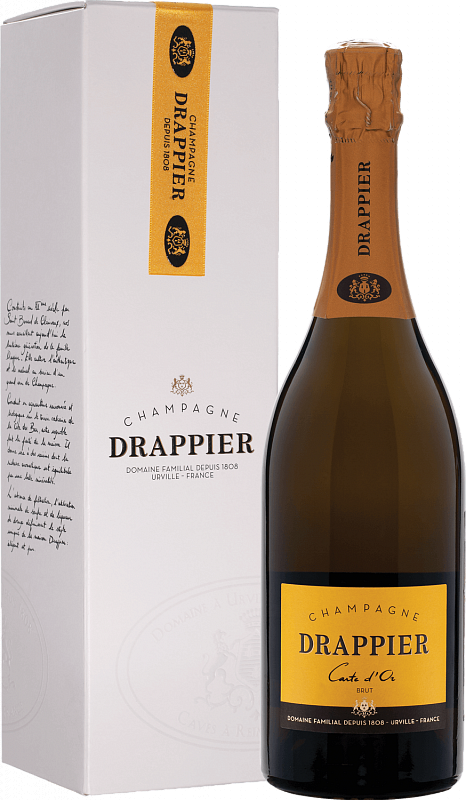 Игристое вино Drappier Carte d’Or Brut Champagne AOP (gift box) - 0.75 л