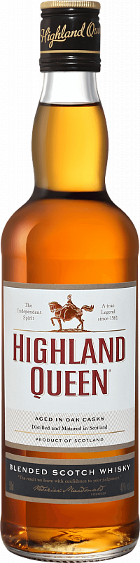 Виски Highland Queen Blended Scotch Whisky - 0.5 л